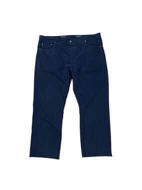 AG Adriano Goldschmied Jeans Size 40x32 Everett Slim Straight Navy Blue